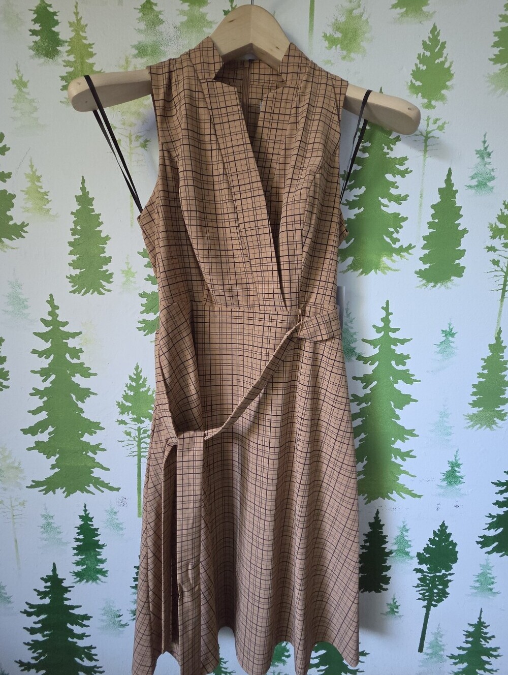Marc New York Fit& Flar Belted Dress